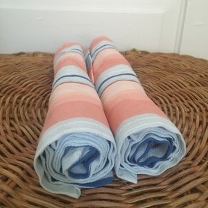 Pier 1 100% Cotton Cloth Napkin Set of 2